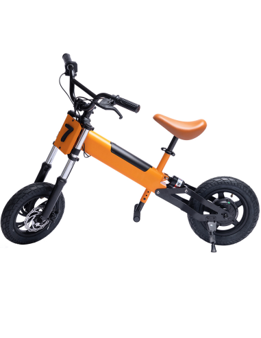 Bicicletta Elettrica 12" per Bambini | Motore 200W | Autonomia 10 km