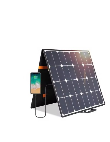 Foldable Solar Panel 100W | Fast USB & DC Charging