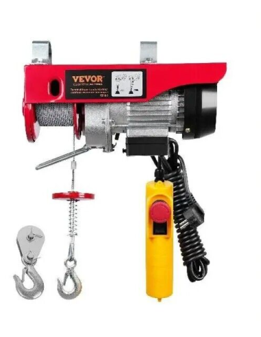 250kg Electric Hoist: Powerful Motor and Remote Control