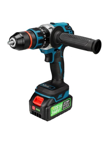 18V Hammer Drill Driver 480 Nm + 2 Batteries